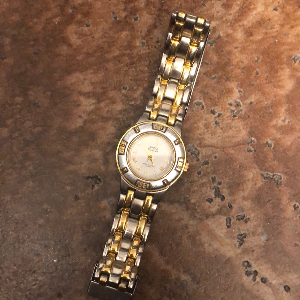 Anne Klein Watch - silver and gold